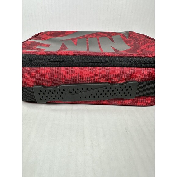 Nike Insulated Hard Shell Lunch Box 4L Red Black 9A2744-H24 NEW - Picture 7 of 7